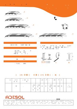 Couvre-joints de dilatation plats en aluminium pour le sol | ADESOL