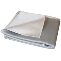 Toile anti chaleur 900°C - Tissu fibre de verre polyuréthane 2 faces