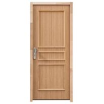 Bloc-porte Palier EI30 Chêne Astrid 38 dB 3 points | LAPEYRE SERVICES