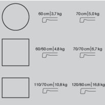 Plateaux de table personnalisés | Plateau de Table Individua