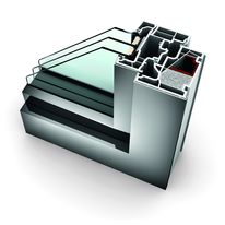 Menuiserie PVC avec isolation par granulés injectés | KF410