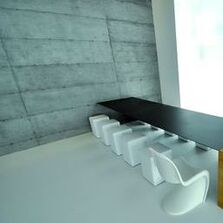 Revêtement mur ou sol en composite souple à base d'agrégats valorisés et de quartz | Ecomalta Oltremateria