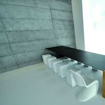 Revêtement mur ou sol en composite souple à base d'agrégats valorisés et de quartz | Ecomalta Oltremateria