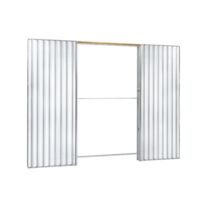 Vantail double - plaques de plâtre | Orchidea gamme classique  