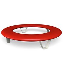 Banquette en acier galvanisé et polyéthylène pour espaces urbains | BUDDY 1125.0101