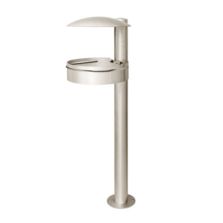 Corbeille porte sac poubelle inox