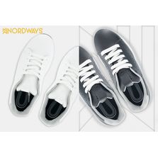 Basket de sécurité homme en microfibre lisse blanc ou noir taille de 38 à 46 | RUN CLASSIC 