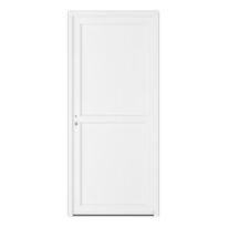 Porte d'entrée Armance 2 Blanc PVC | LAPEYRE SERVICES