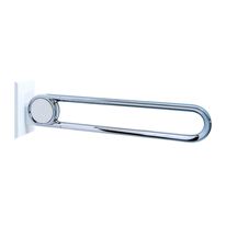 Barre d’appui en aluminium pour sanitaire PMR | Cavere Chrome 9447.360 