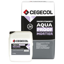 Enduit hydraulique d'imperméabilisation bicomposant | SYSTEME AQUAPROOF