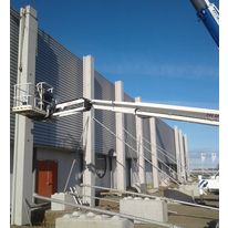 Poteaux, poutres, corniches, longrines et éléments de structure | MAISON BLEUE