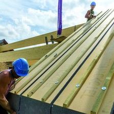 Panneau sandwich porteur à âme en PSE pour pose en toiture sarking | Cosyk