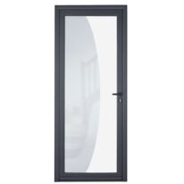 Porte d'entrée Adenora aluminium vitrage hémis sur mesure | LAPEYRE SERVICES