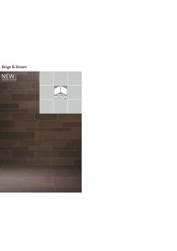 Carreaux et listels de céramique en dégradés de beiges à bruns | Terra Beige & Brown 