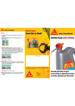 Adjuvant multifonction pour béton et mortier | Sika Viscobond