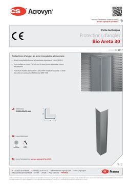 Protections d'angles en inox (Bio Areta) | 30A / 50A / 75A