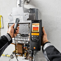 Analyseur de combustion pour chaudière jusqu'à 400 kW | Testo 320