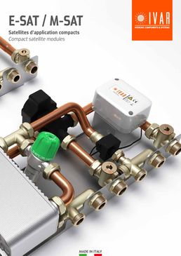 Satellites d‘application compacts de production d'eau chaude sanitaire | E-SAT 