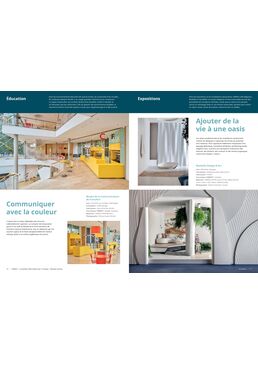 Revêtement Solid Surface | HIMACS matériau hygiénique thermoformable pour établissements éducatifs