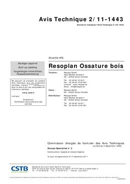 Plaques pour façades modernes | Panneaux Compact Square HPL