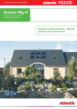 Pack chauffe-eau solaire avec station et capteur | Solaire Mg-V