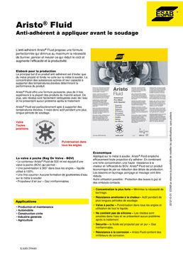 Accessoire de soudage - anti adhérent | AristoFluid 500ml