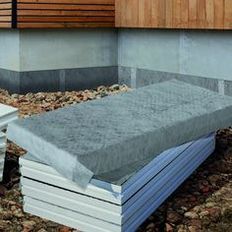 Panneau pour protection, isolation et drainage des parois enterrées en ITE | Polyfoam Drain