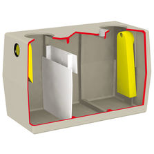 Séparateurs de graisses en béton Avec ou sans débourbeur Jusqu’à 1500 repas/jour | SGB, SGDB, SGP