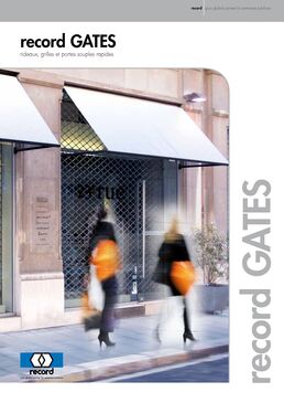 Rideau métallique isolé double paroi | Lames acier avec mousse isolante