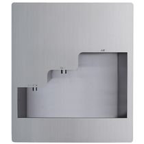 Lavabo antivandalisme mural encastré inox 3 en 1 | Combiné encastré inox LM-239