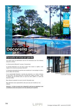 Clôture métallique de sécurité pour les piscines privées ou collectives | Décorella