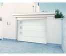 Porte de garage sectionnelle à refoulement plafond (ressorts de traction)