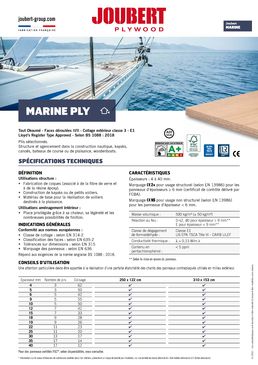 Contreplaqué marine tout Okoumé certifié FSC I Marine ply