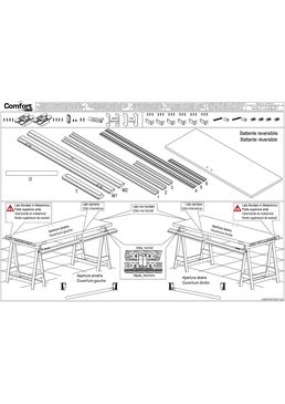 Portes d’intérieur battantes en bois | Gamme Comfort 