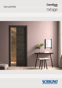 Porte d’intérieur battante en bois | Gamme Trésor