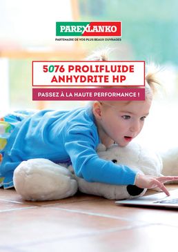 Mortier-colle pour pose de revêtement sans primaire | 5076 PROLIFLUIDE ANHYDRITE HP 