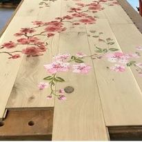 Parquet chêne personnalisé | Parquet chêne de l’Est avec impression numérique