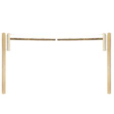 Portique parking bois pivotant limitation de hauteur grande portée