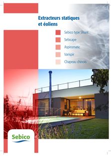 Extracteurs statiques et éoliens