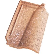 Tuile terre cuite fortement galbée | MÉRIDIONALE Poudenx