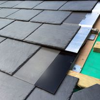 Capteur solaire thermique en ardoise naturelle pour ECS et chauffage | Thermoslate Système avec Vis