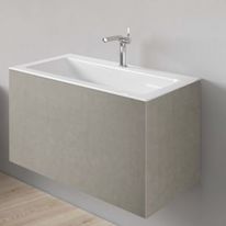 Vasque rectangulaire à encastrer en acier titane vitrifié garanti 30 ans | BetteLoft