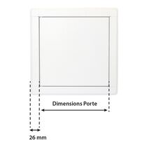 TRAPPES MURALES ACIER