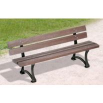 Banc de ville en plastique recyclé Edimbourg