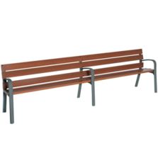 Banc d'extérieur design Modo 300 cm