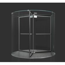 Porte tambour transparente | Crystal Tourniket