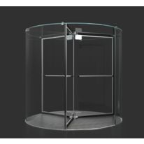 Porte tambour transparente | Crystal Tourniket