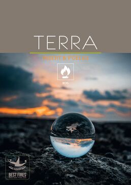 Insert à bois étanche | Gamme TERRA avec cadre acier – Best Fires
