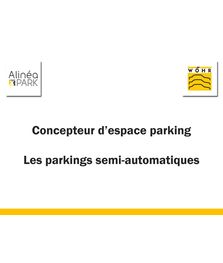 Catalogue Parkings Semi-Automatiques