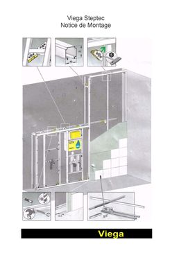Système d'ossature pour cloisons et contre-cloisons techniques | Steptec
